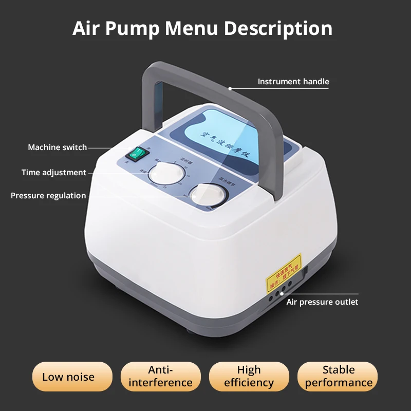 4-полость Воздушная волна массаж телячья Талия физиотерапия воздушное давление