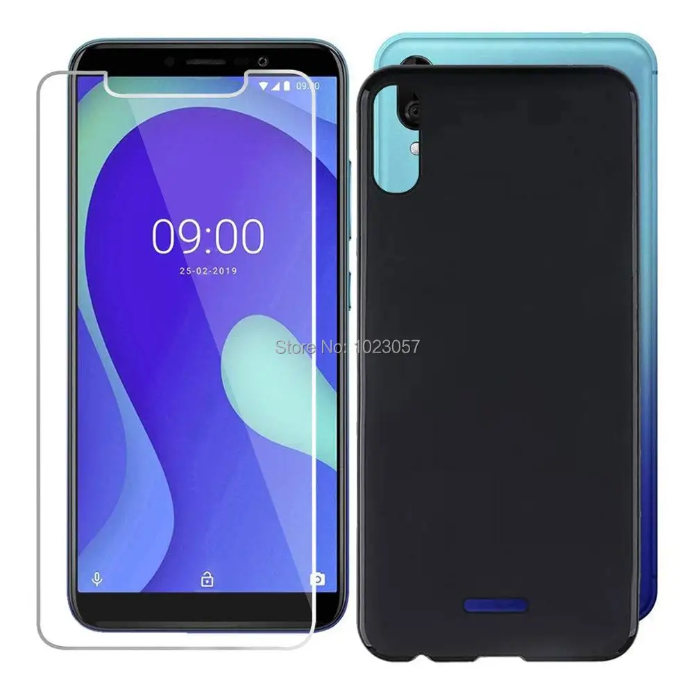 Для Wiko Y80 Y 80 Y60 закаленное стекло для чехол Полная защита с полным закаленным