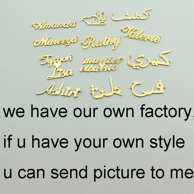 

Fashion Double Chain Necklace Personalized Stainless Steel Customed Special Nameplate Two Names Necklaces For Girl Jewelry Gift