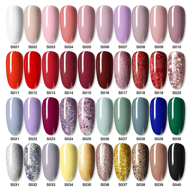 ROSALIND Nail Polish Glitter Series Gel All For Manicure Nails Art UV LED Soff Off Semi PermanentHybrid Varnishes | Красота и