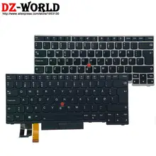 New/Orig DK Danish Backlit Keyboard for Lenovo Thinkpad E480 T480S L480 T490 E490 T495 L380 L390 Yoga L490 P43s E485 E495 Laptop