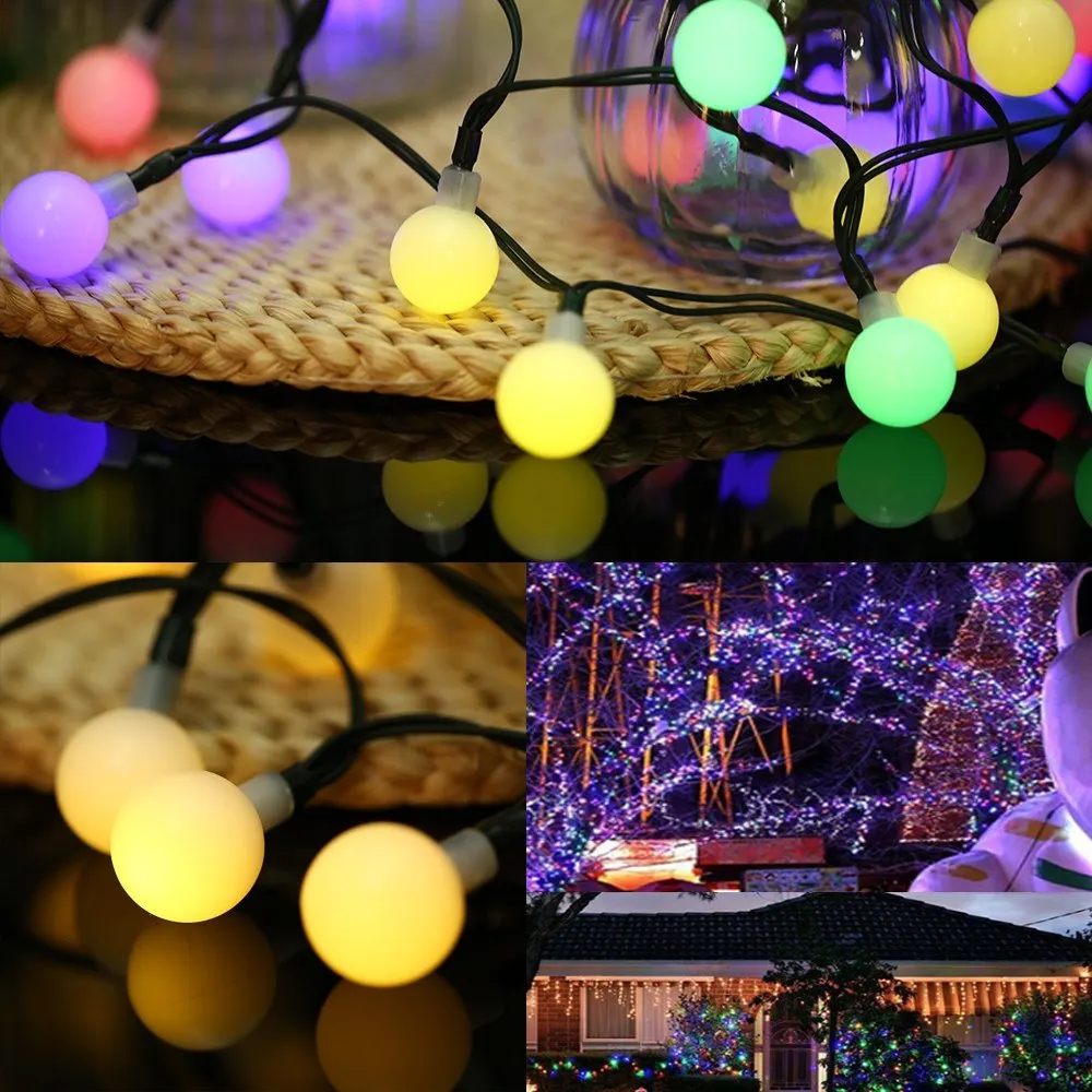 6 м 30 светодиодов Солнечная веревка Трубная лампа светодиодная полоса