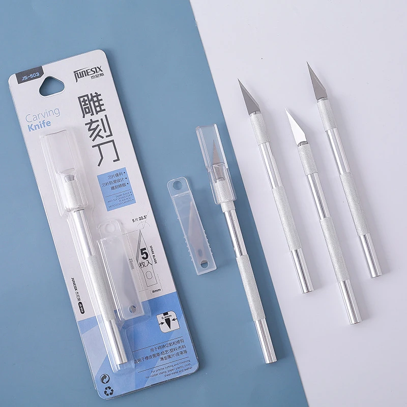 

1 PC Multifunctional Crafts Carving Knife Paper Cutting Knife Scalpel Letter Knife School Office Home Supplies Stationery