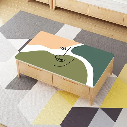 Скатерть из мягкого стекла водостойкая Пылезащитная нескользящая 2021