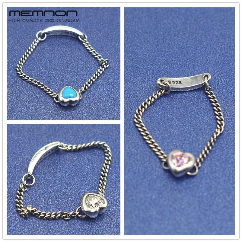 Memnon wedding rings for women 2018 New summer collection Spirited Heart Ring 925 sterling silver anillo fine jewelry RIP0165 | Украшения и