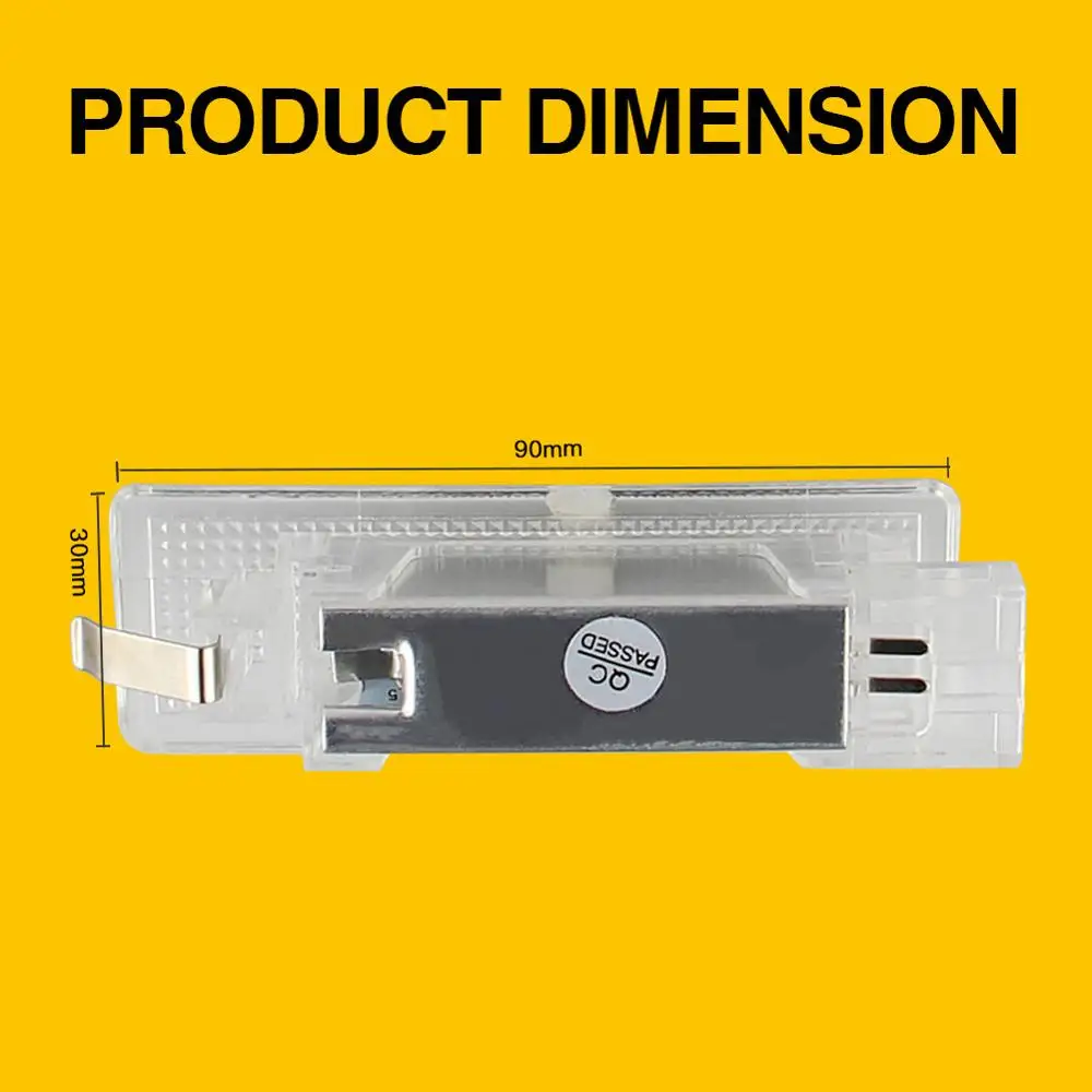 Лампы для багажника автомобиля 12 В 6000 К 2 шт.|База| |