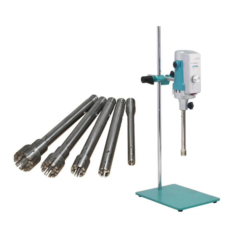 

AD500S-P 30~13000ml Laboratory Small Scale High Shear Disperser Emulsifier Homogenizer Mixer Machine 12G/18G/24G/30G/36G