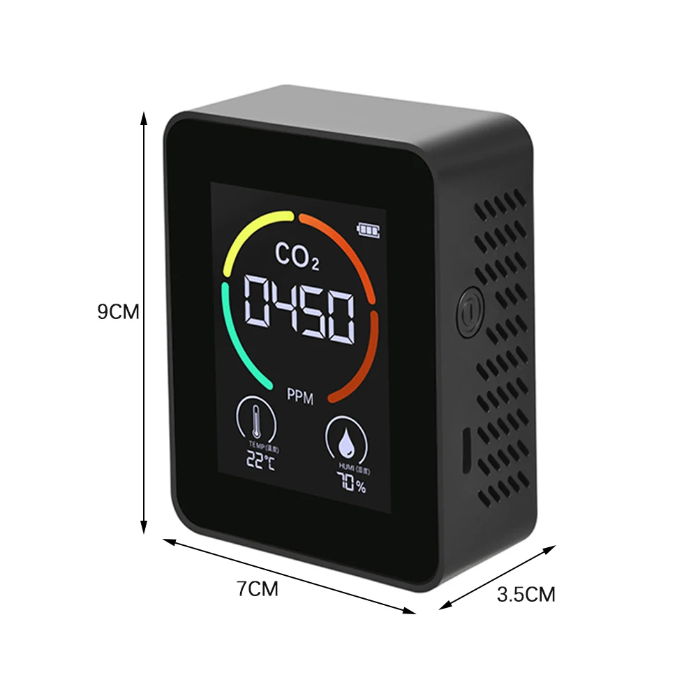Датчик углекислого газа многофункциональный Термогигрометр цифровой