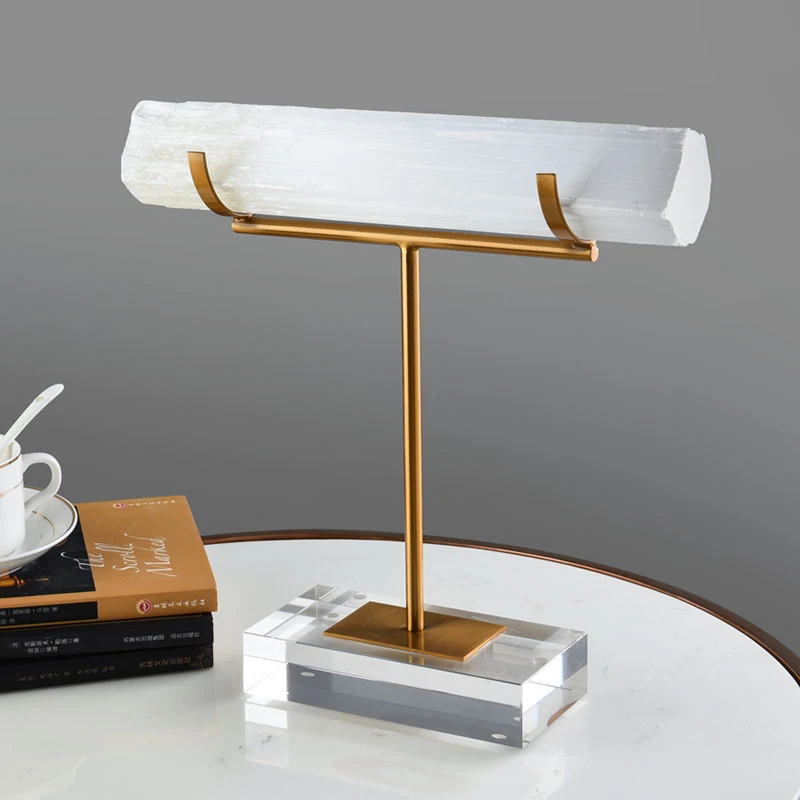 

Современные роскошные креативные абстрактные хрустальные базовые аппаратные кронштейны, украшения из натурального хрусталя, мягкие аксес...