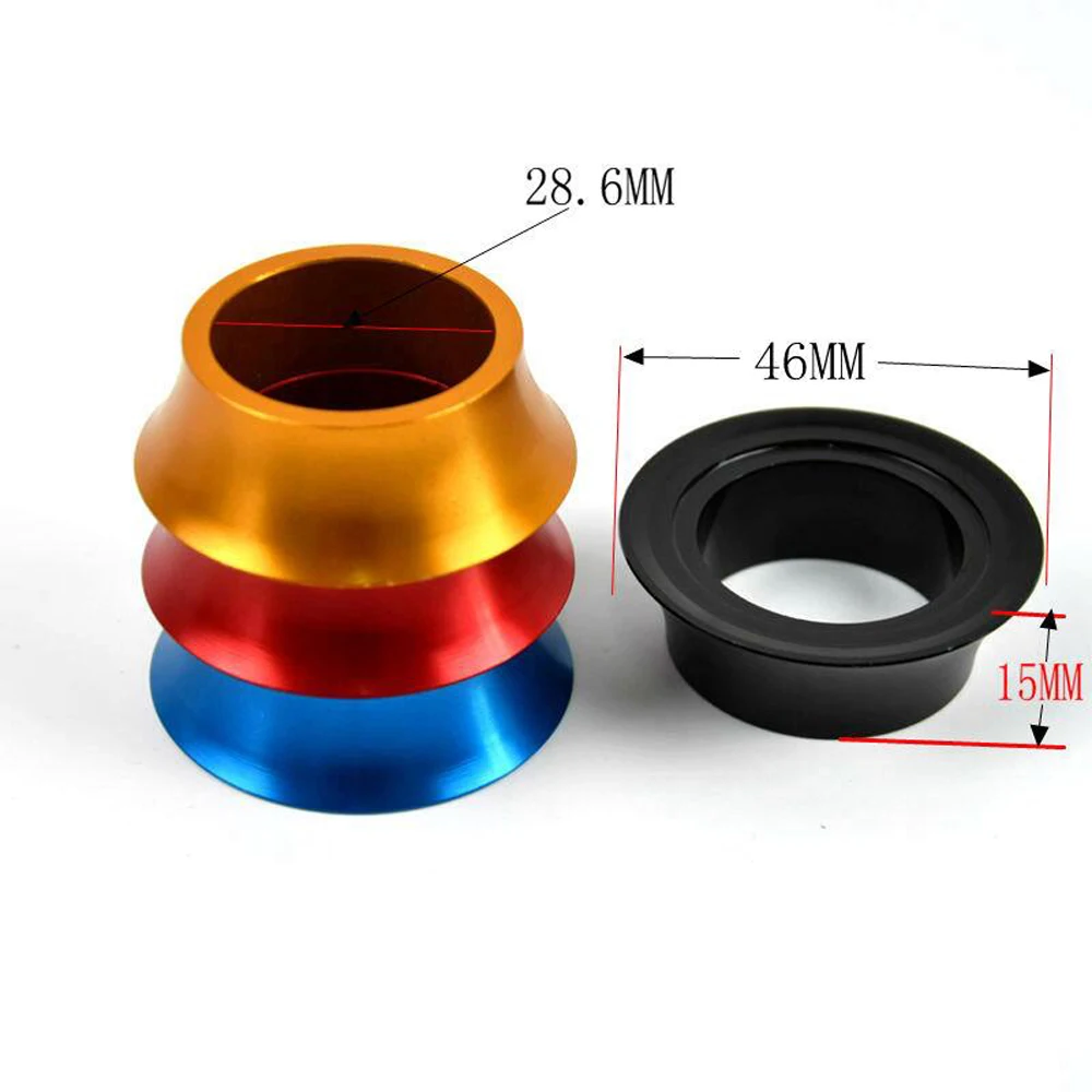 

New Aluminum Alloy CNC Road Bicycle Headsets Taper Washer Mountain Bike Headsets Cover Stem Spacers MTB Bike Parts