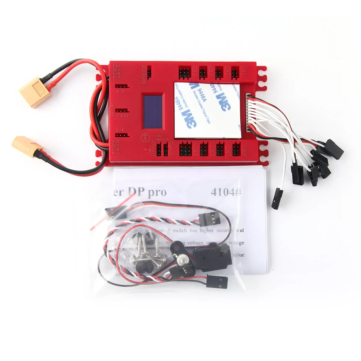 Rccskj #4104 Mini Power DP Pro 9 каналов с 18 выходами для серводвигателя Встроенная плата CDI Kill
