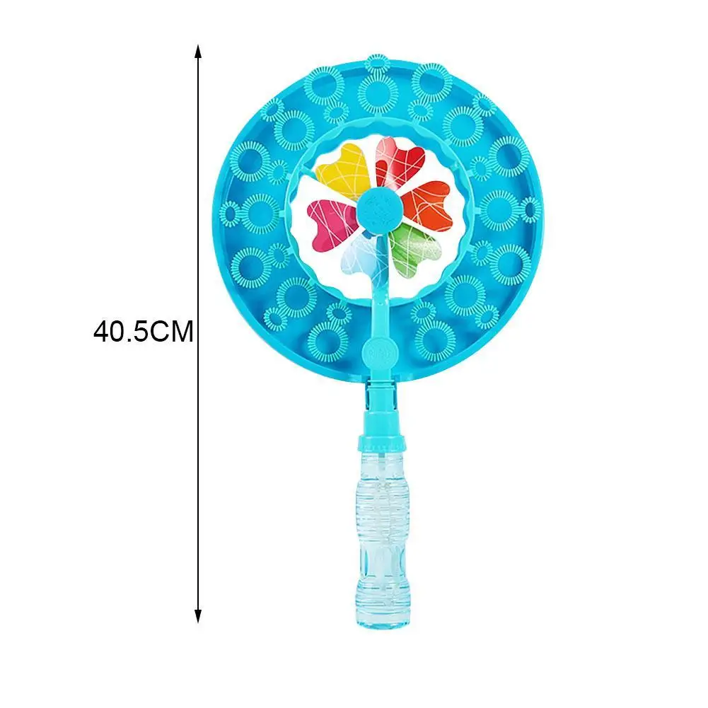 

Children's Bubble Machine Toy Magic Wand Soap Bubble Machine Heart-shaped Windmill Toy Outdoor Children's Toys