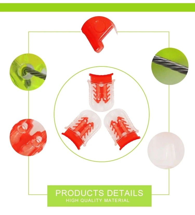 10 шт. одноразовые безопасности твист плотно Электрический уплотнение для