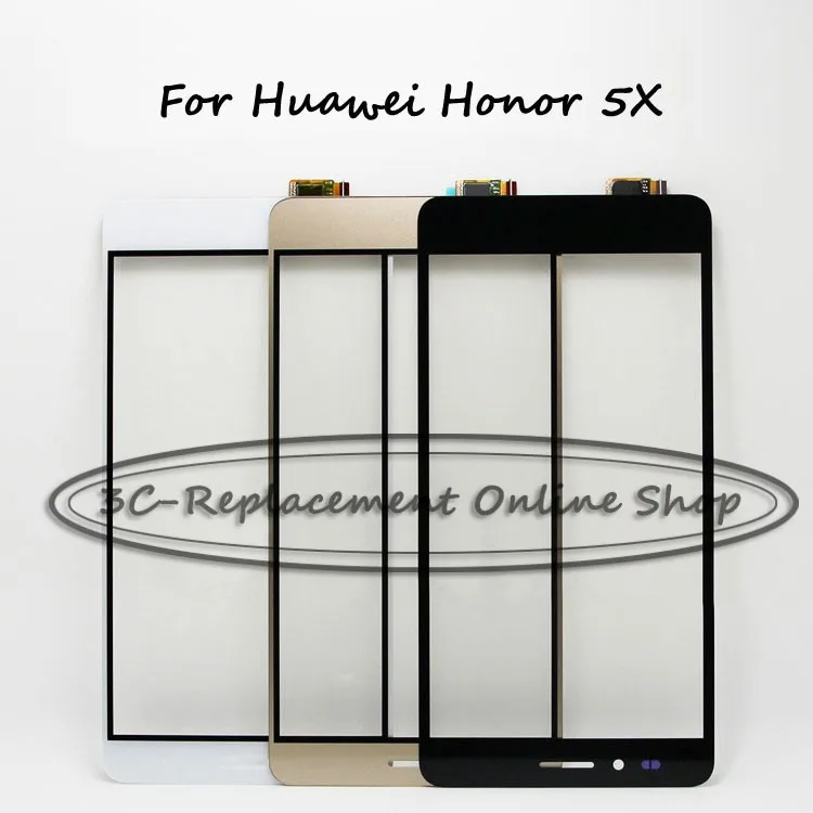 White Only Touch Для huawei Honor 5X KIW-L21 ЖК-дисплей Дисплей+ Сенсорный экран Digitizer+ рамка для huawei GR5 KII-L21 KII-L05 KII-L23 KII-L22 KII-L03 - Цвет: White Only Touch