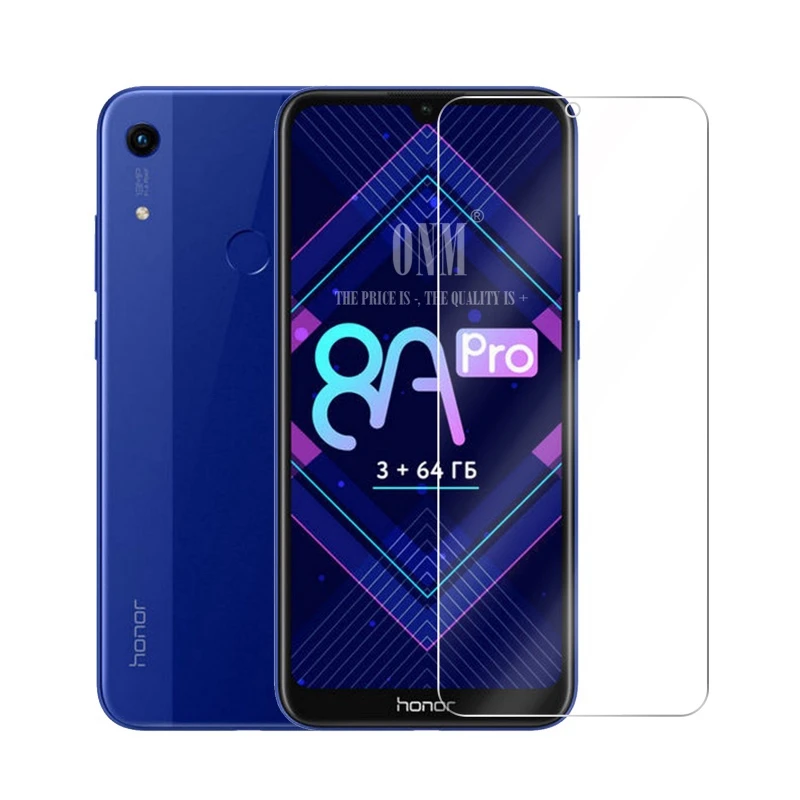 Закаленное стекло для huawei Honor 8A Pro Защитное экрана премиум класса закаленное