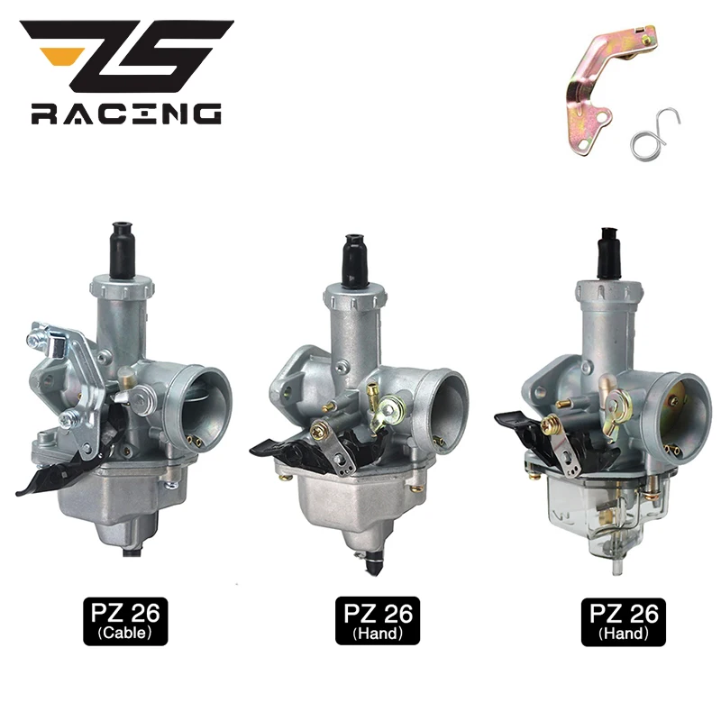 ZS гоночный Новый Keihin PZ26 карбюратор для мотоцикла нейлоновая поплавковая чаша CG125