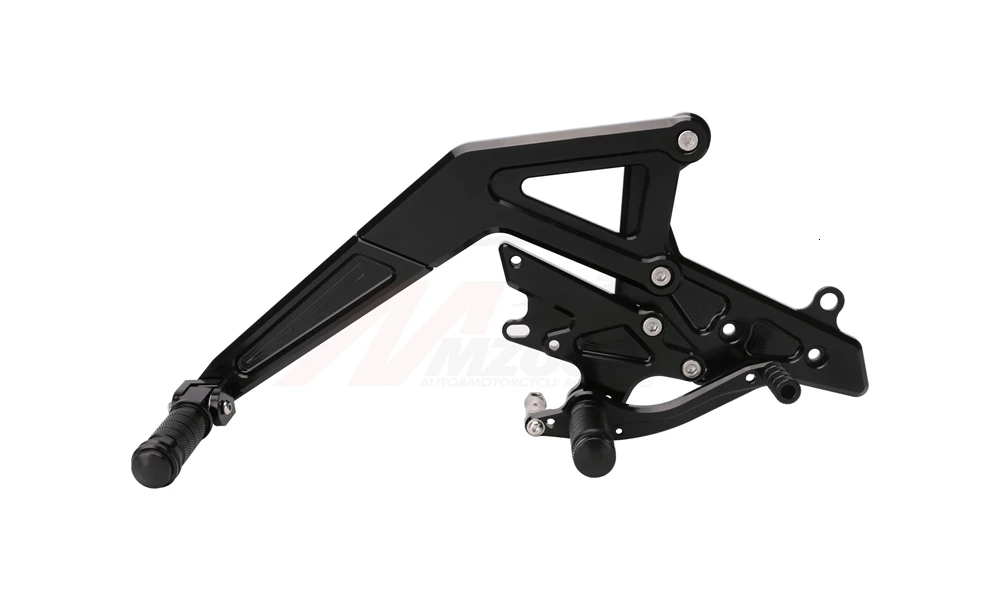 CNC алюминиевый мотоцикл Регулируемый Rearset задний Набор Подножки педаль Подножка для Kawasaki Ninja 650 ER-6N/ER-6F 2012 2013