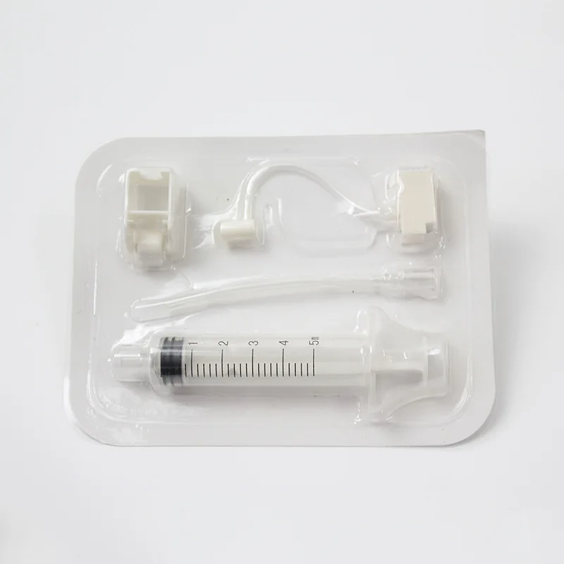 10 штук одноразовые иглы шприц с трубкой для ванадия титана кристалл инъекции