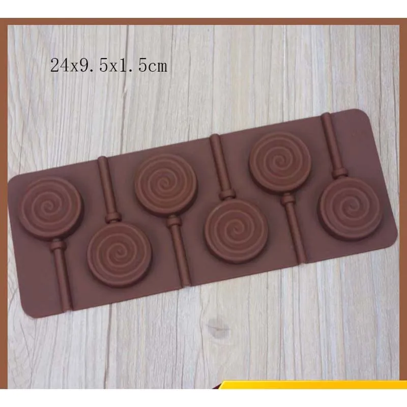 Moldes Para Chocolate Taart Molde Silicone Confeitaria Pate A Sucre формы для леденцов Silikon Fondant Pop | Дом и сад