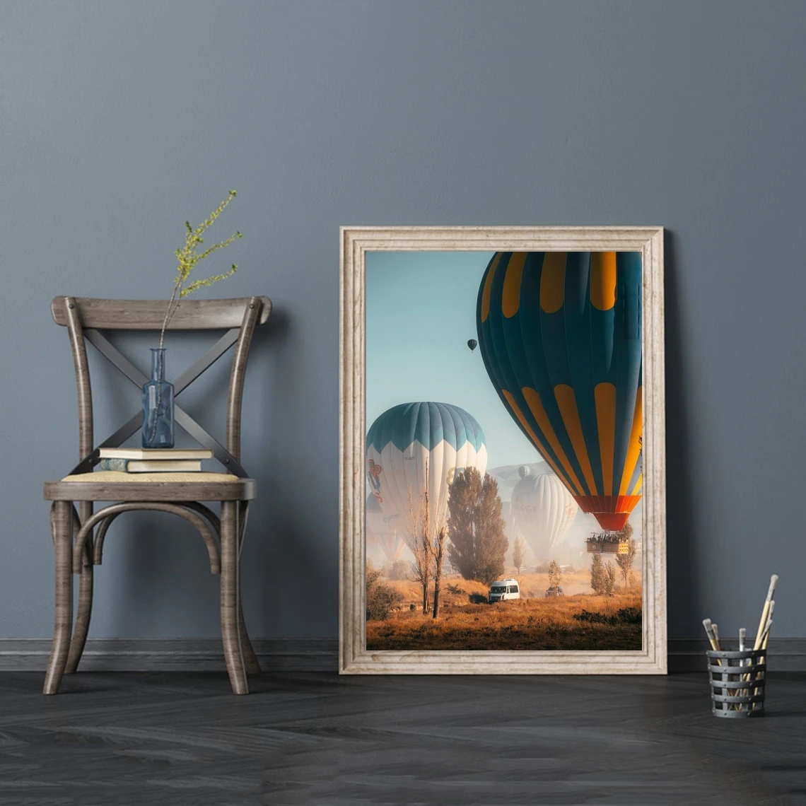 

Hot Air balloons photo print, Turkey Wall Art, Cappadocia Photography, hot air balloons poster Art from Turkey Beach Landscape