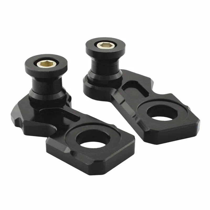 Black Waase для Honda CBR650F CB650F CB CBR 650F цепи регулировки Катушки слайдер - Цвет: Black