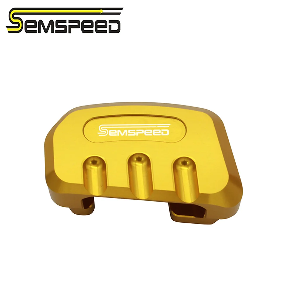 

Semspeed Honda Forsa 125 250 300 2018-2020 CNC Motorcycle Kickstand Enlarger Pads Footrest Big Side Stand Extension Support Pad