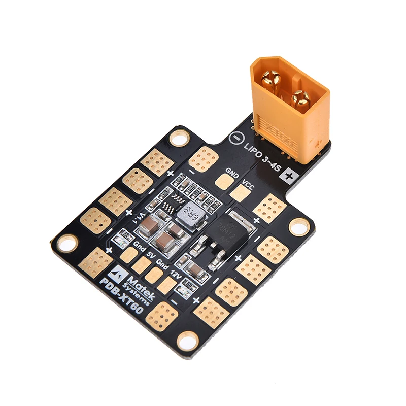 Мини-блок питания PDB XT60 Мощность распределительный щит PDB-XT60 с BEC 5 V/12 V для Дрон