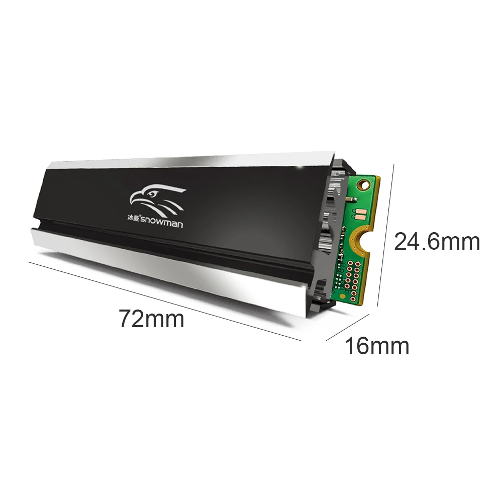 

New M.2 SSD Heat Sink Cooling Thermal Pad 2280 Solid State Hard Disk Cooler Dissipation Radiator for Desktop PC NGFF PCI-E NVME