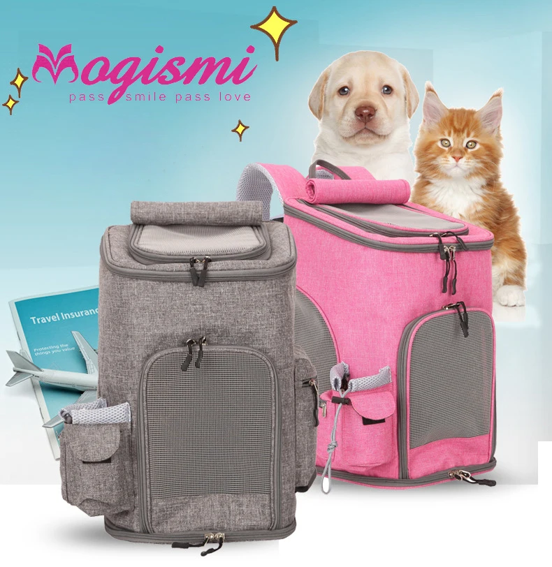 Складная Женская нейлоновая дышащая сетчатая переноска для кошек прогулок собак