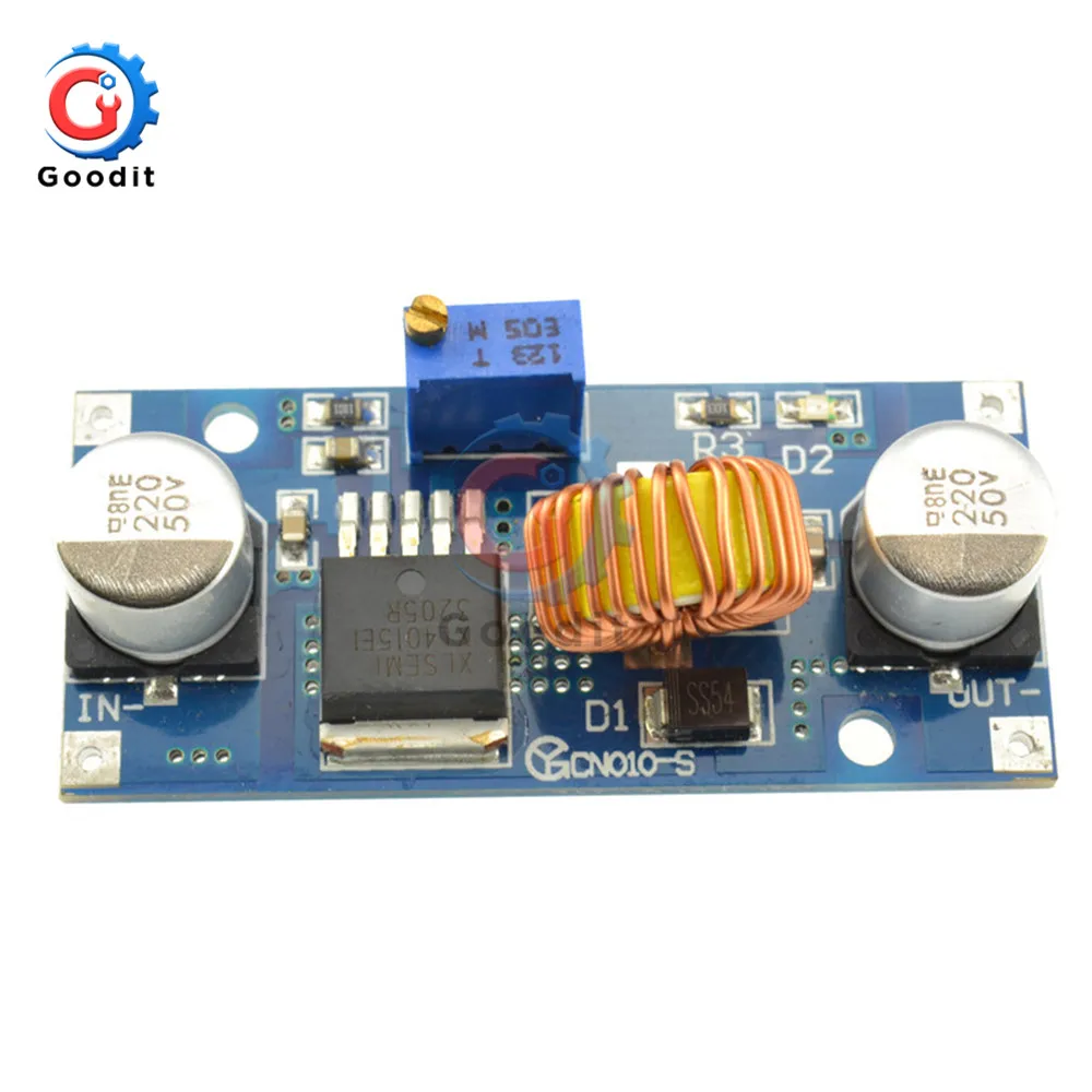 Фото DC-DC 4-38V до 1 25-36V 24V 12V 9V 5V Шаг вниз Регулируемый Питание модуль XL4015 светодиодный DC-DC 4-38V до 1 25-36V 24V 12V 9V 5V Шаг вниз Регулируемый Питание модуль XL4015 светодиодный