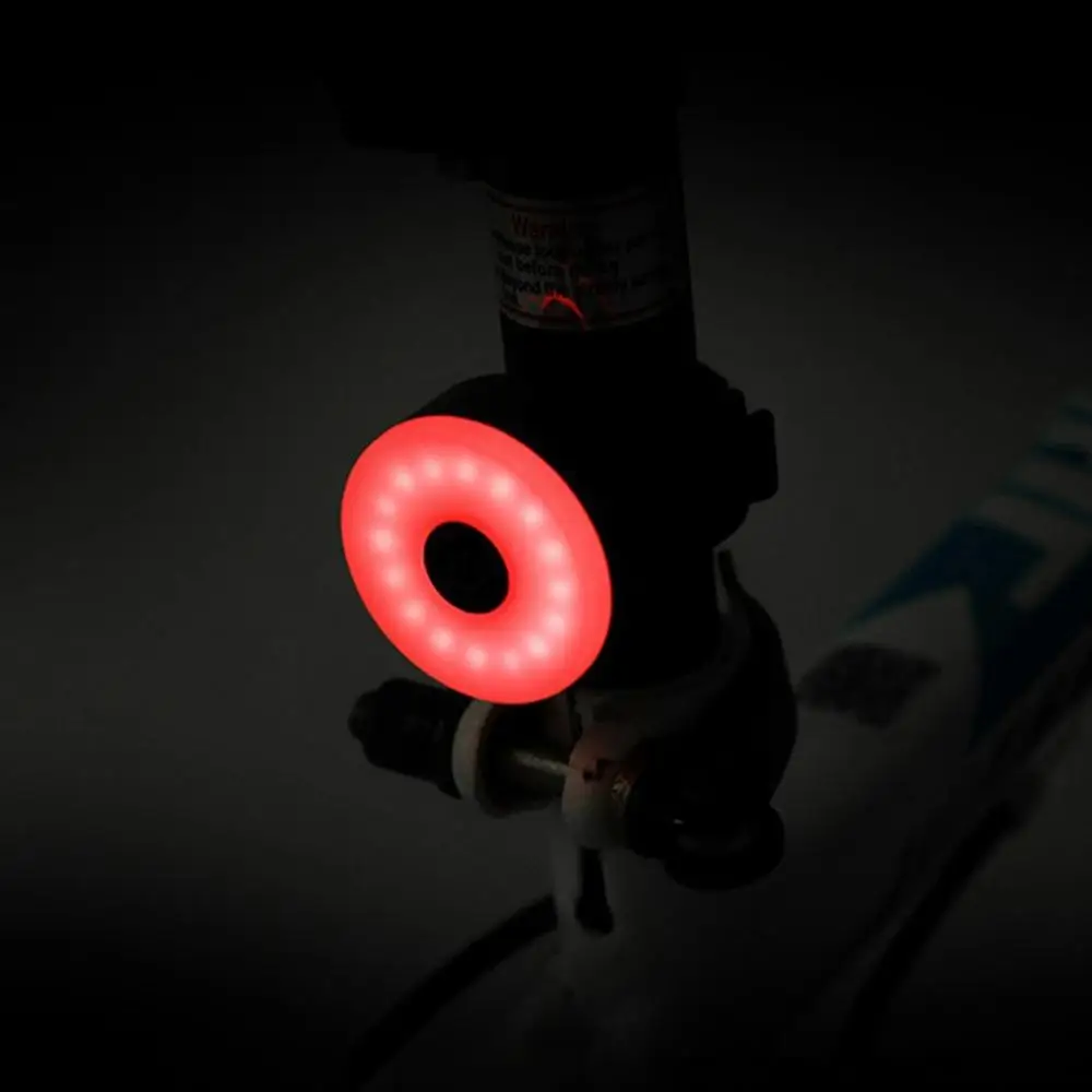 

Waterproof Led Bicycle Tail Light Bike Rear Light Taillight Usb Rechargeable Smart Brake Lamp Cycling Accessory