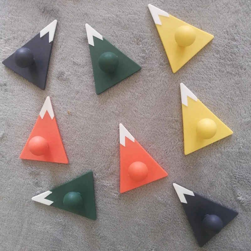 

4pcs/set Mount Fuji hook Self-adhesive on the wall Creative behind the door