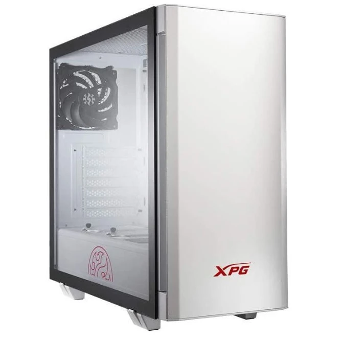 Корпус игровой для ПК XPG INVADER BOXWORLDWIDE (ATX подсветка ARGB 2 вентилятора 120мм стеклянная