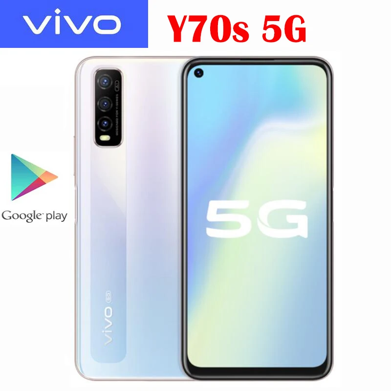 VIVO Y70s 5G мобильный телефон Exynos 880 6 53 ЖК-дисплей задняя камера 48 МП 18 Вт 5000 мА · ч ОС