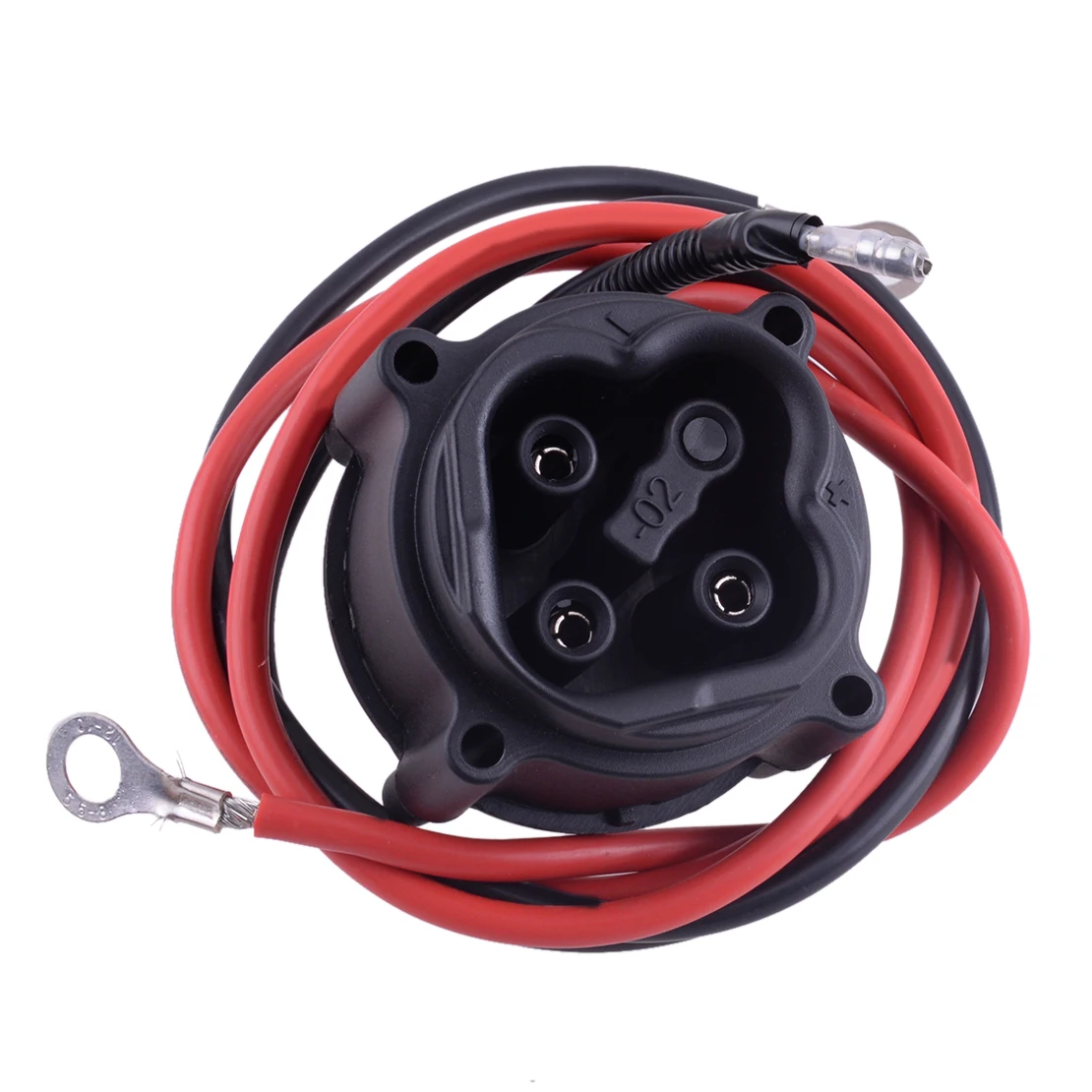 

Golf Cart Charger Black and Red JW2-H6181-02 Fit for Yamaha Electric G29 Drive 2010 2009 2008 2007 Replacement