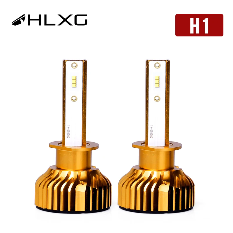 HLXG led h1 h4 h11 автомобильная лампа с фирменным Lumileds Luxeon ZES Chips h8 фара 12000LM 72V лампада 6000k