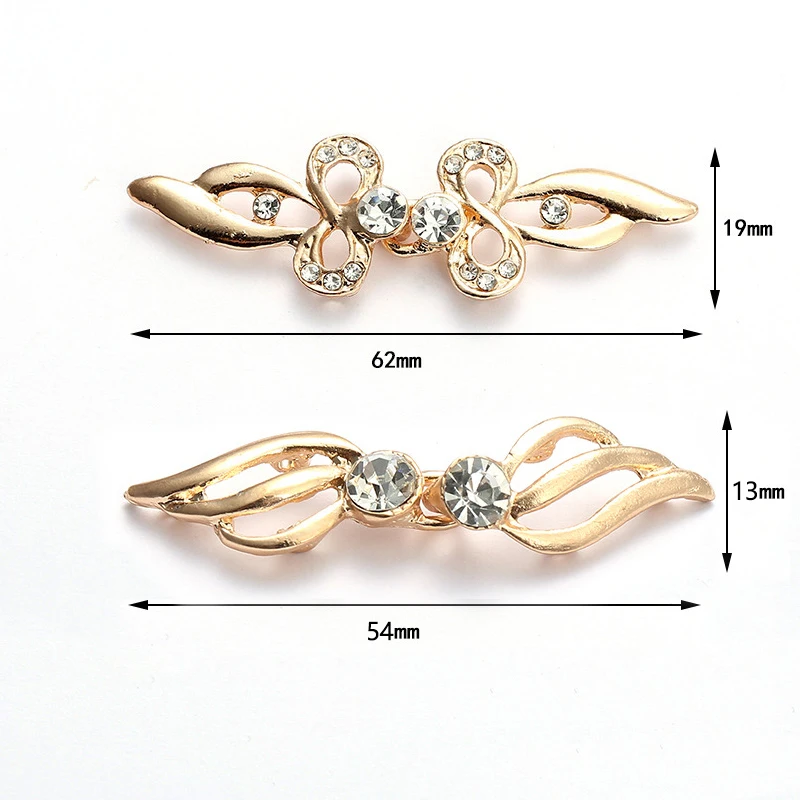 1 пара винтажных значков для кардиганов заколки с Стразы Женская бижутерия