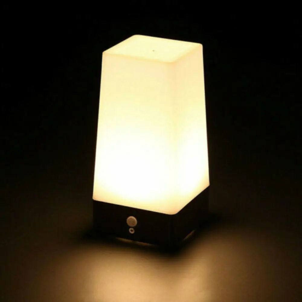 

Led Wireless Pir Motion Sensor Night Light Cabinet Stair Lamp Battery Powered