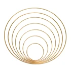 10-40 см золотые металлические кольца для поделок сделай сам ветряные колокольчики аксессуары подвесные украшения для свадебного декора ручной работы домашний декор