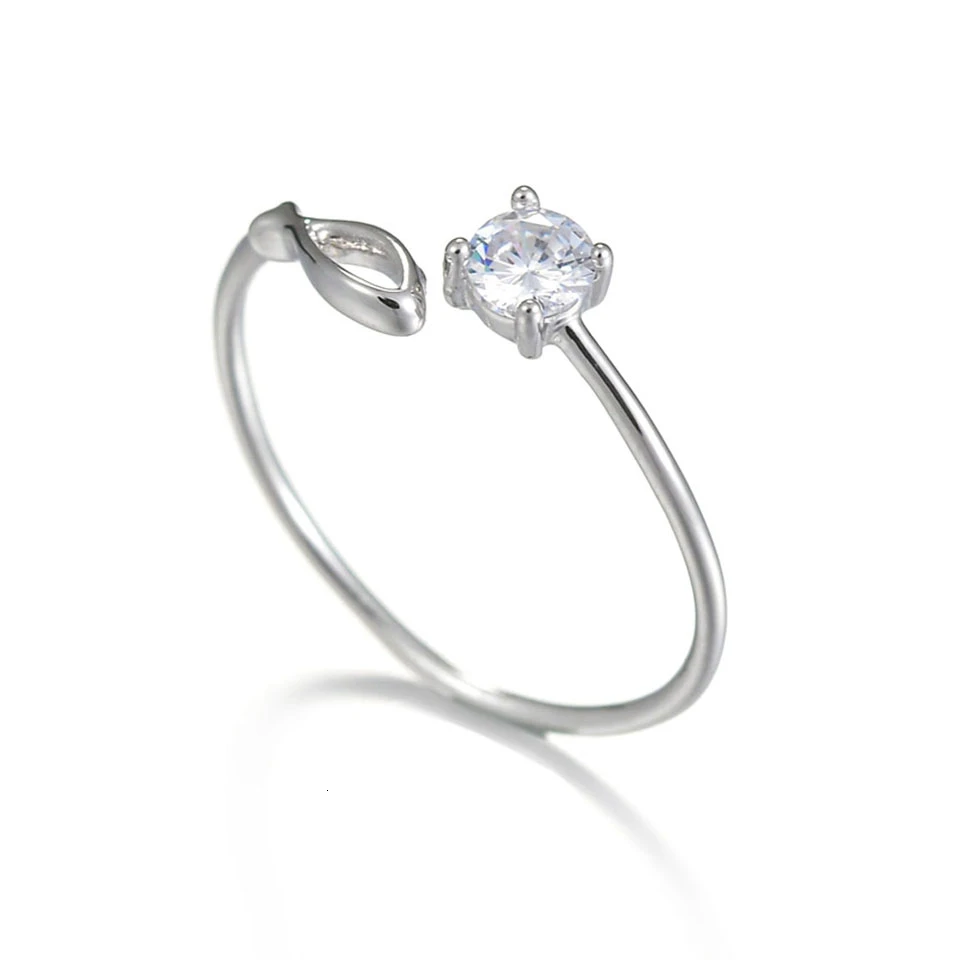 Новые женские кольца в форме сердца регулируемые медные металлические юбилейные