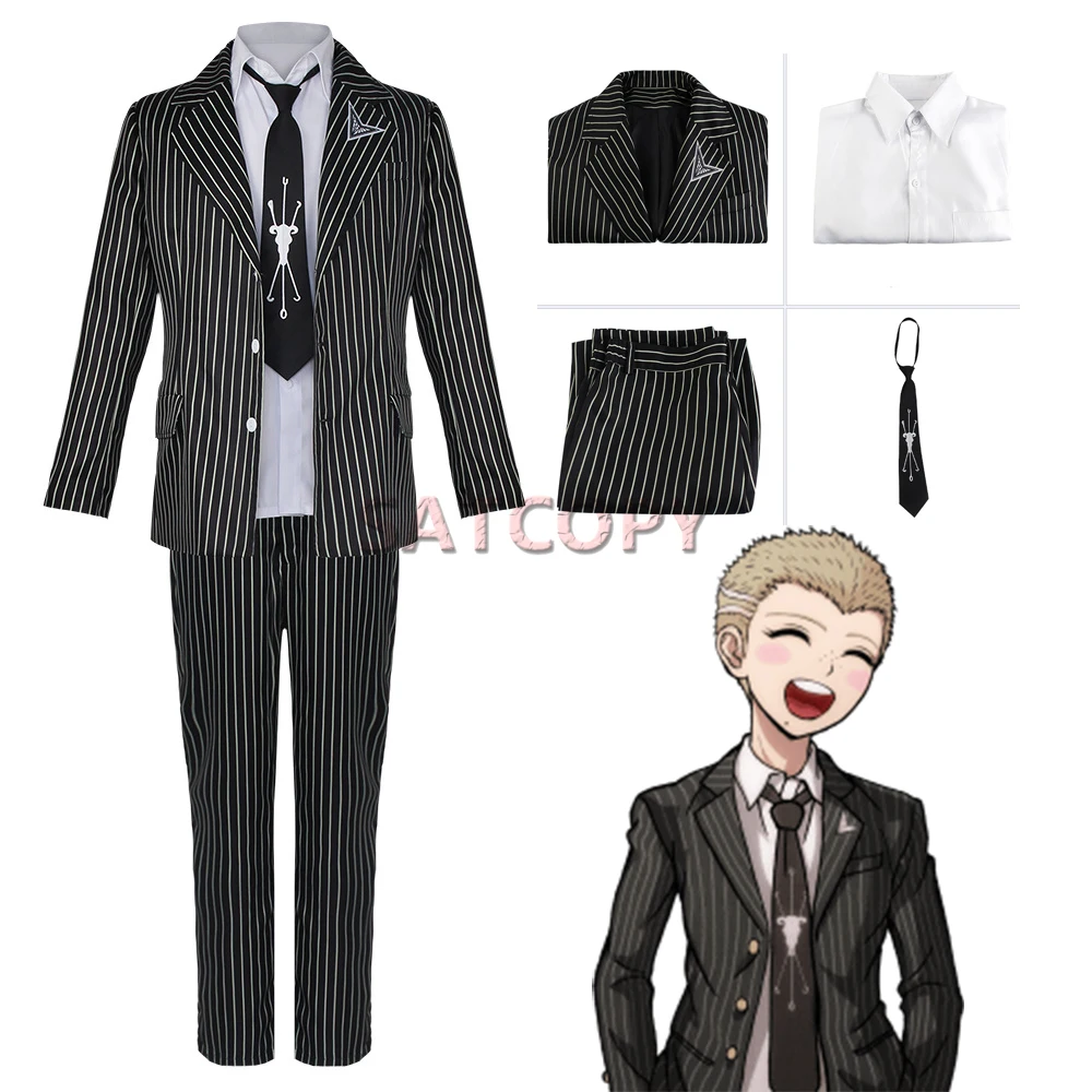 Super Danganronpa 2 Cosplay Costume Fuyuhiko Kuzuryuu Cosplay Costume Anime Women's Men Uniforms Halloween