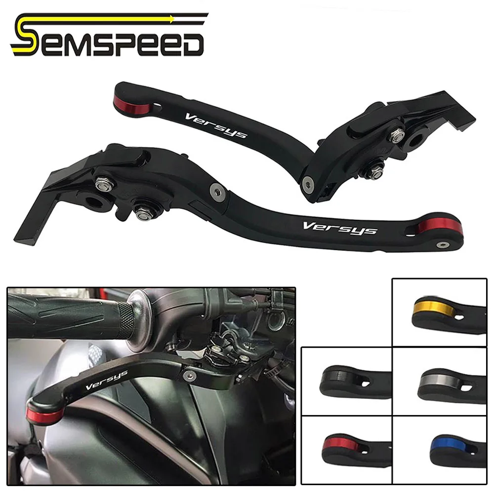 SEMSPEED для Kawasaki VERSYS 300X 2017 2018 2019 2020 Мотоцикл с ЧПУ Новые складные сцепные рычаги