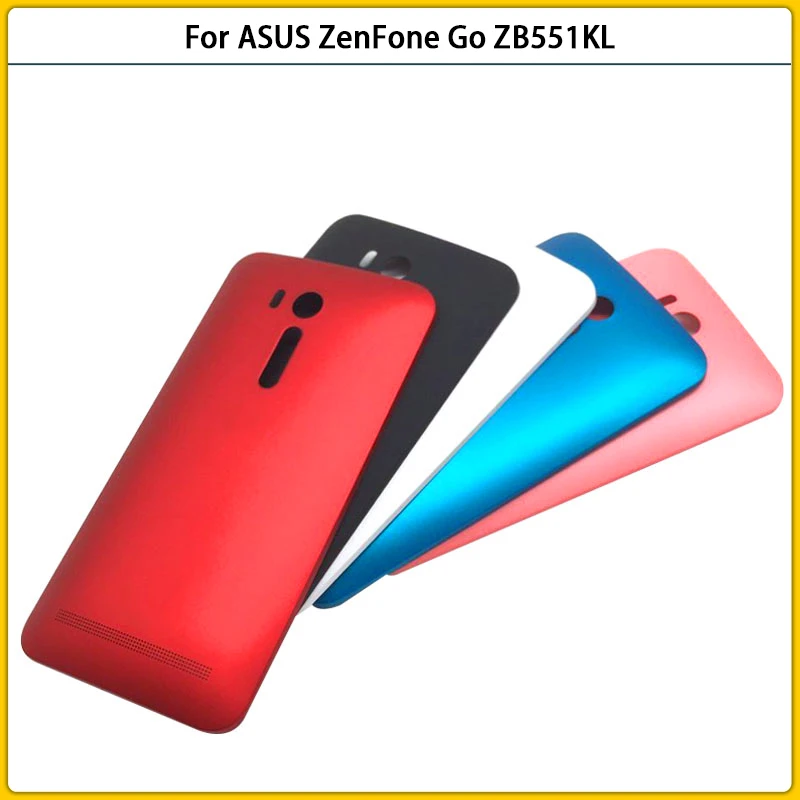 Новинка для ASUS ZenFone Go ZB551KL Пластиковая Задняя Крышка батарейного отсека задняя