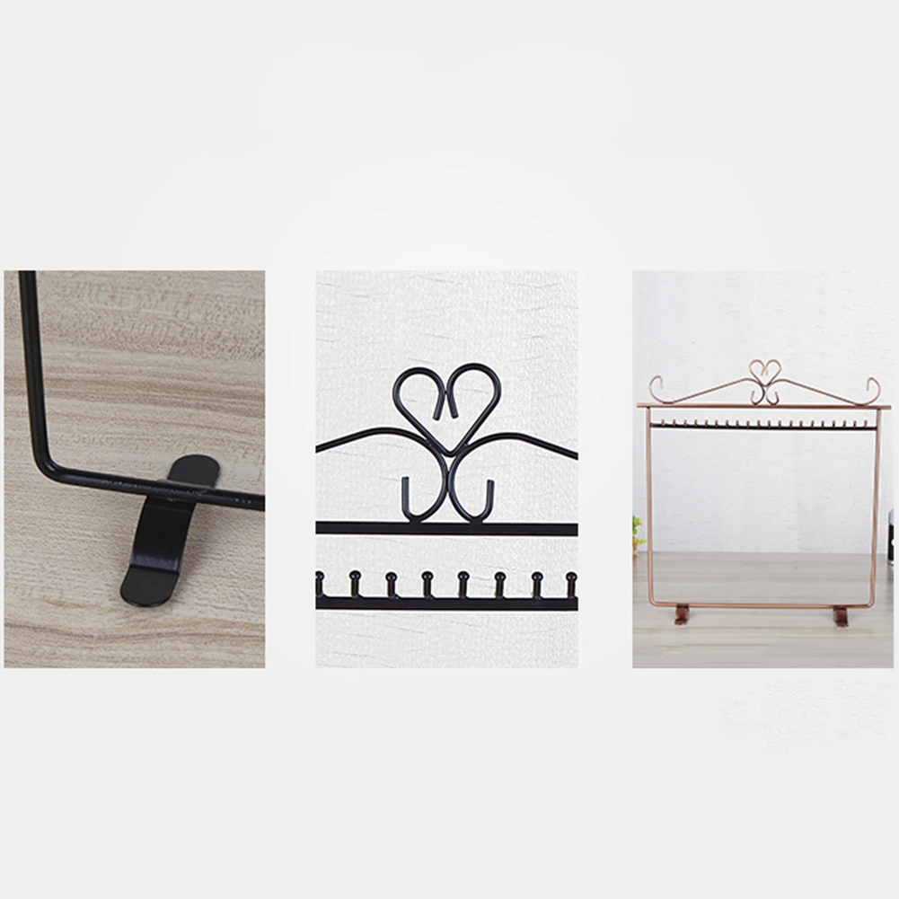 Винтажная вешалка для ювелирных изделий колье серьги прочная металлическая