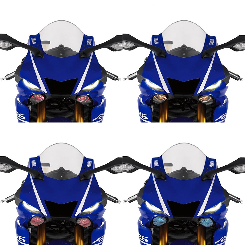 Для YAMAHA YZF R6 R1 MT10 2017 2018 YZFR6 YZFR1 MT 10 мотоциклетный 3D передний обтекатель фары
