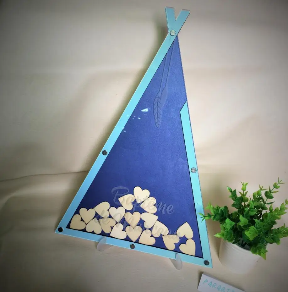 Вигвам по индивидуальному заказу с именем тип гостевая книга для причастия