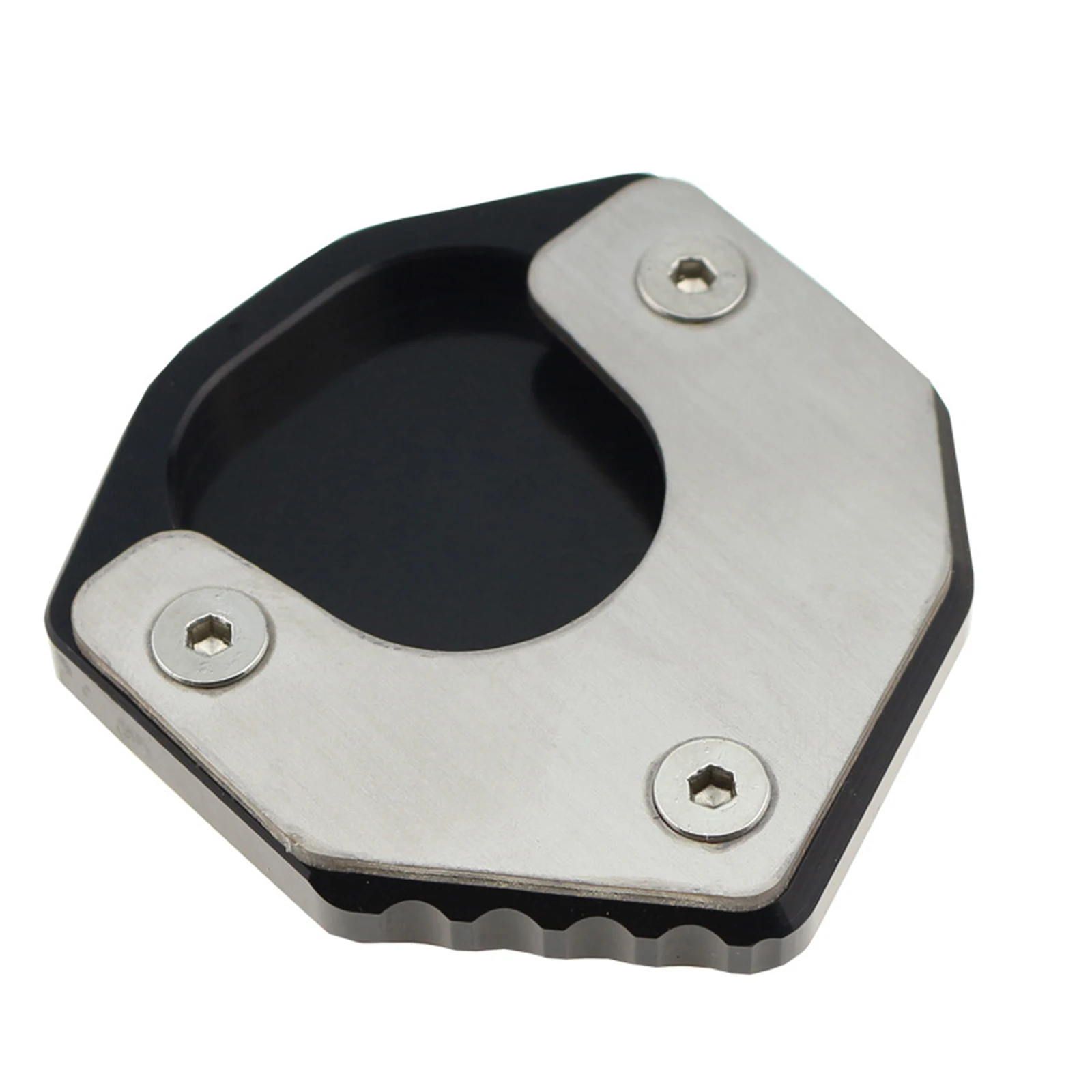 

Motorcycle Foot Side Stand Enlarger Plate Support Coaster Pad for Yamaha Tenere700 2019 - 2021