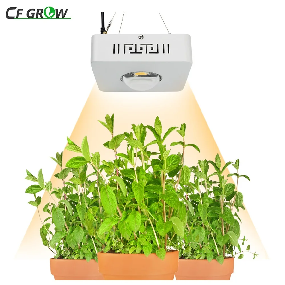 

COB LED Grow Light Full Spectrum CREE CXB3590 100W 12000LM 3500K Replace HPS 200W Growing Lamp Indoor LED Plant Growth Lighting