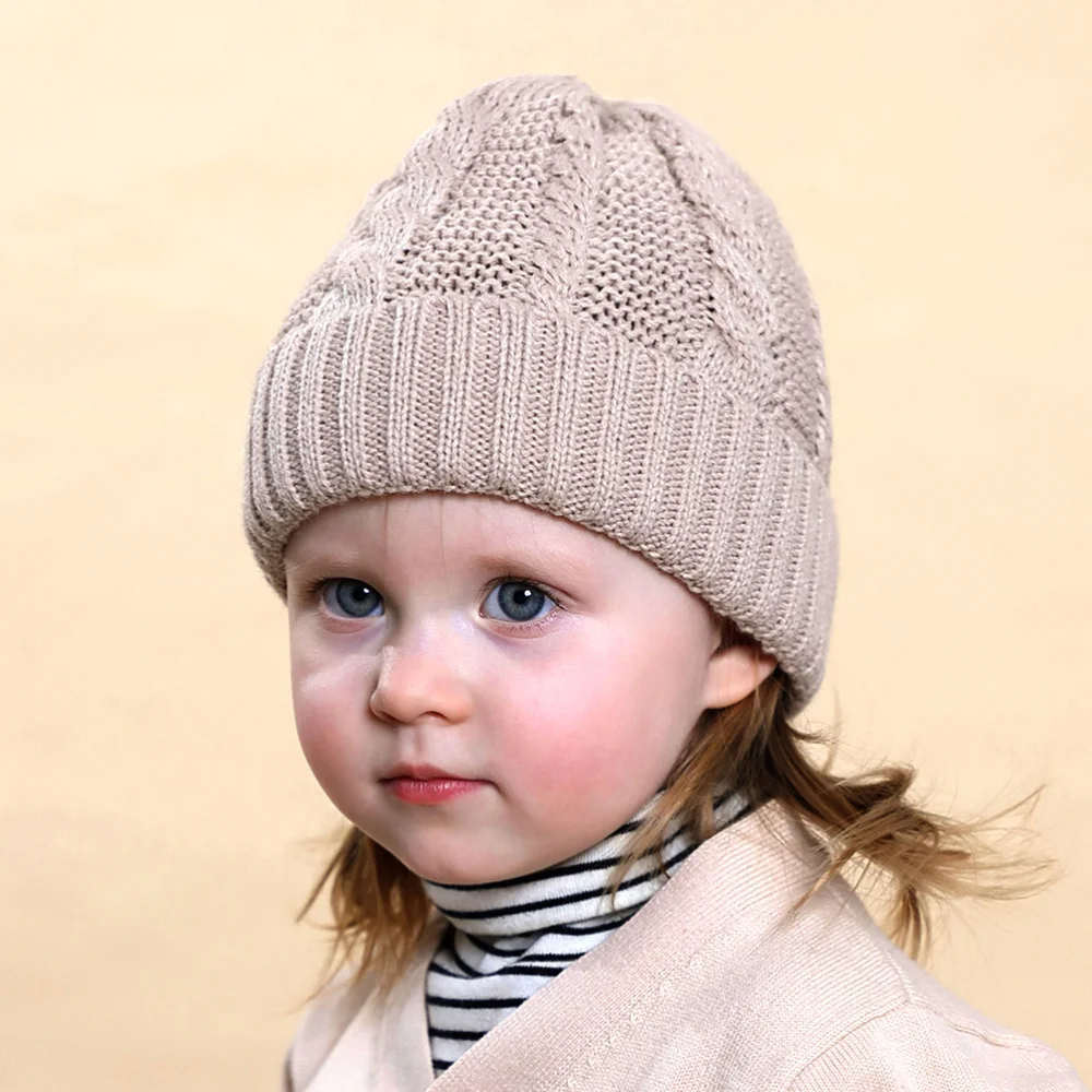 

1pc Woolen Cap Knitting Hat Autumn Winter Hat Warm Hat Ornament Knitted Hat