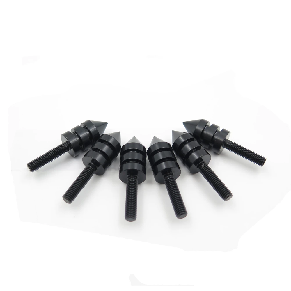 Бесплатная доставка запчасти для мотоциклов болты с черными шипами ветрового